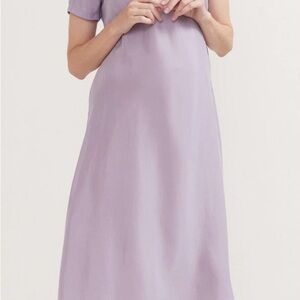Hatch Soft Purple Midi Dress